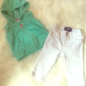 Bottoms & sweater vest